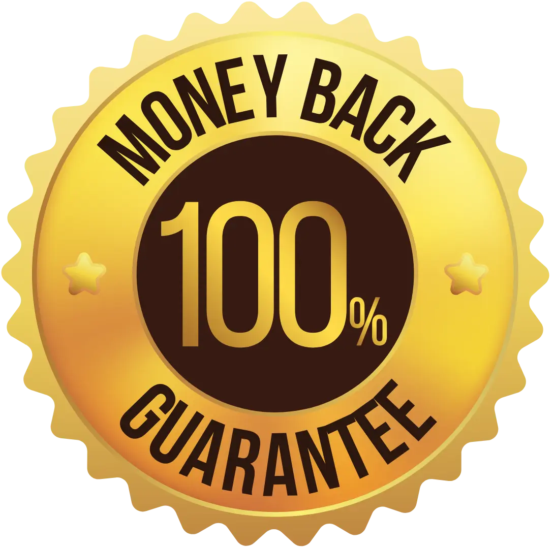 Sciaticyl guarantee badge